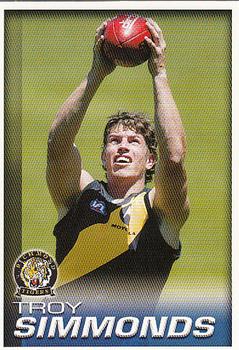2005 Select Herald Sun AFL #143 Troy Simmonds Front